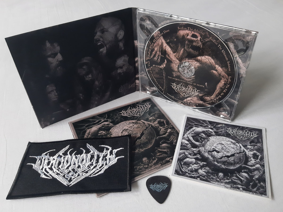 Deamonolith The Monolithic Cult of Death CD reissue digipak edition