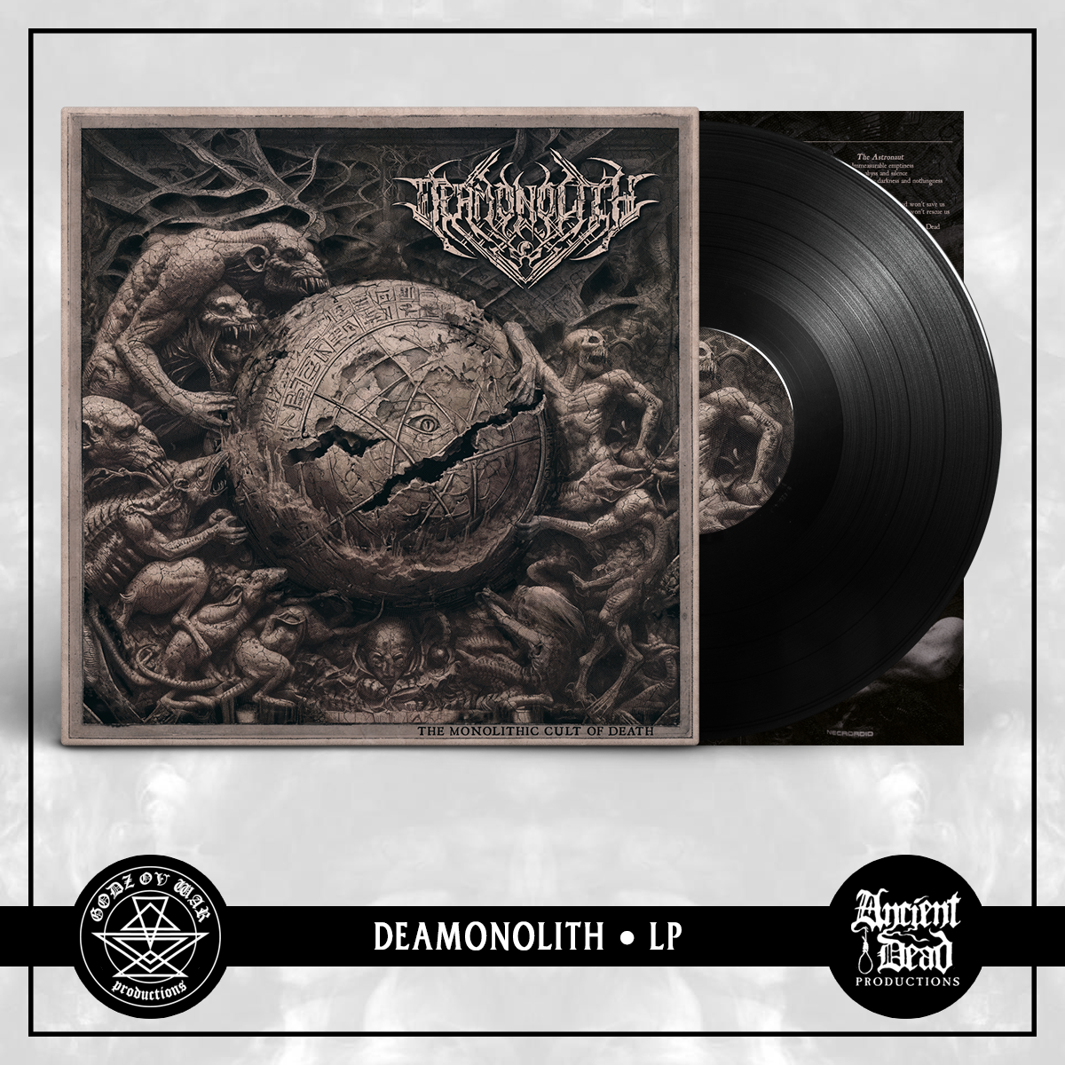 Deamonolith The Monolithic Cult of Death 12 inch vinyl edition