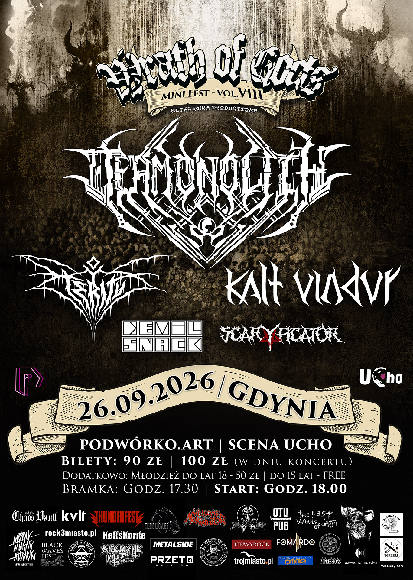 Wrath of Gods Vol.8 - Mini Fest poster
